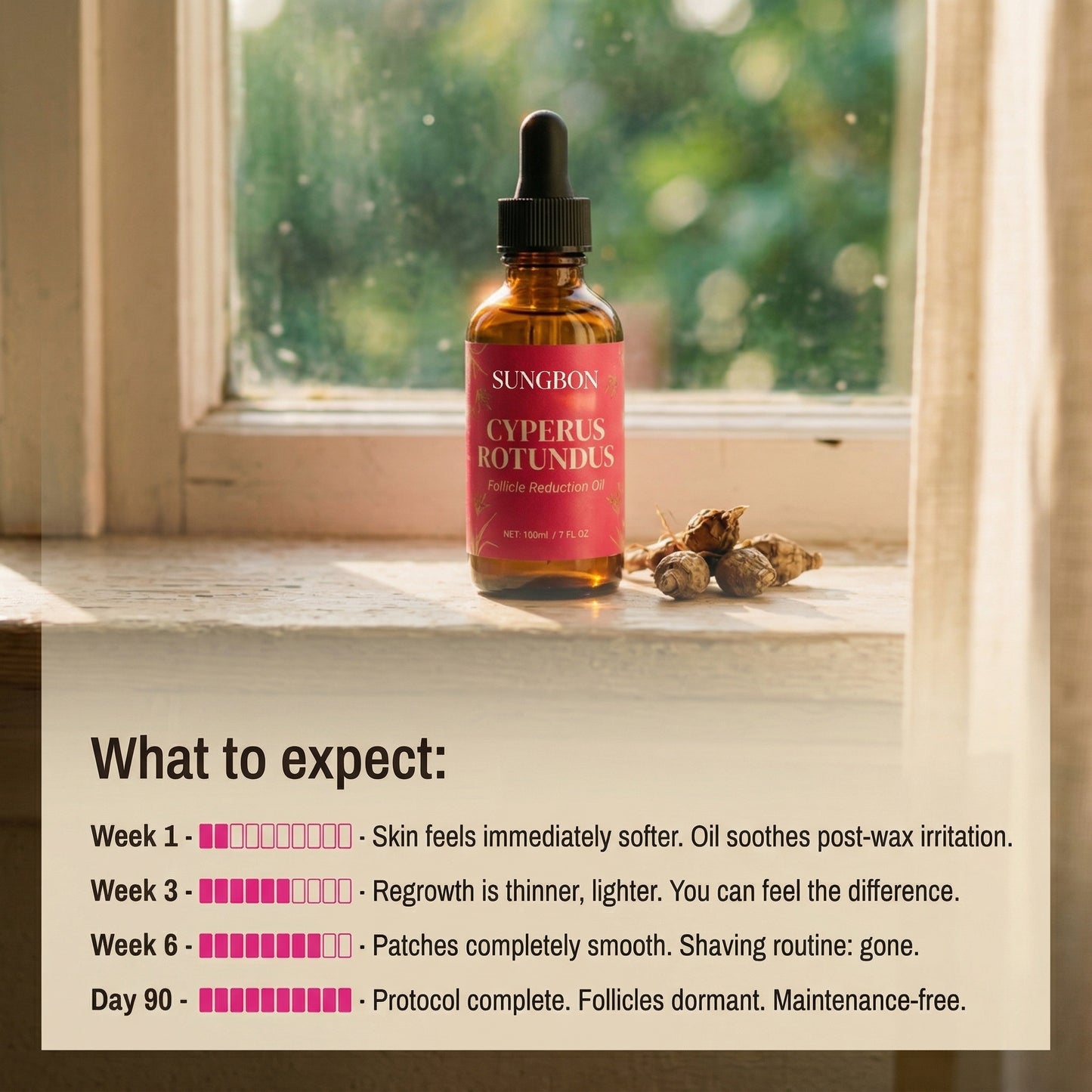 SUNGBON™ Cyperus Rotundus Elixir Oil