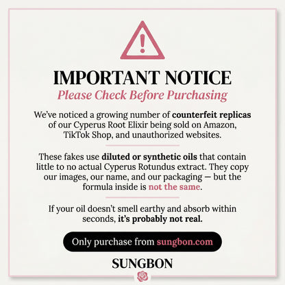 SUNGBON™ Cyperus Rotundus Elixir Oil