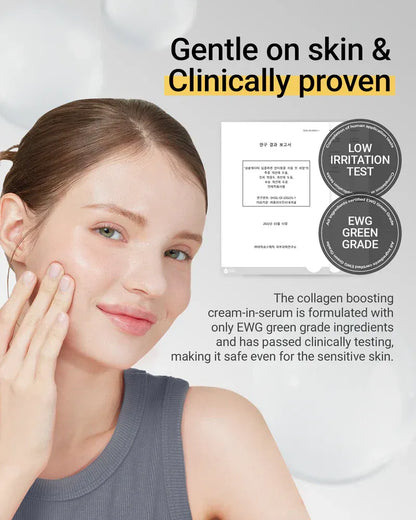 Deep Collagen Anti-Wrinkle Cream In Serum | Volufiline, Real Collagen, Skin Volumizing, Glass Skin, Elasticity